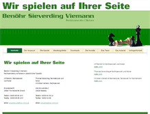 Tablet Screenshot of bsv-recht.de
